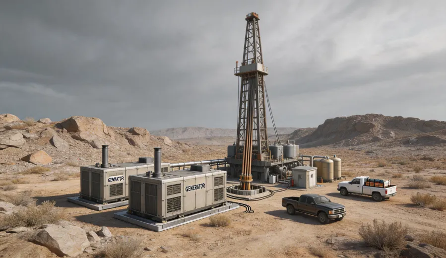 Oil and gas drilling site equipment