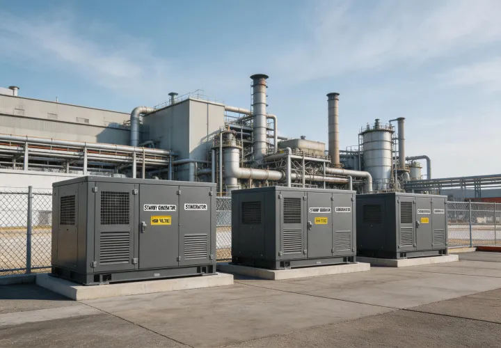 Industrial standby power project