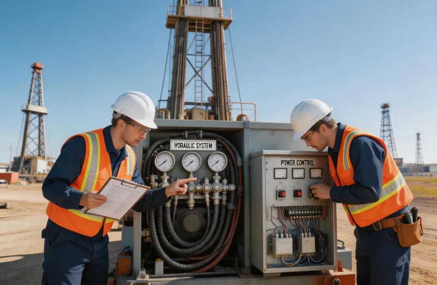 Drilling equipment service inspection