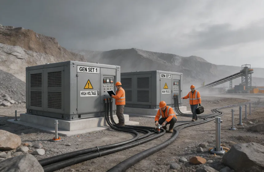 Remote mine generator deployment